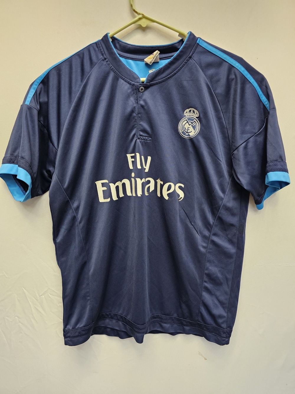 Real Madrid 2015-16 Third Cristiano Ronaldo #7 Jersey Mens Large UCL